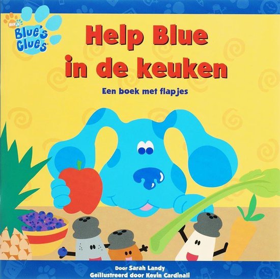 Cover van het boek 'Help Blue in de keuken'