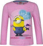 Kinder Longsleeve - Stuart (Roze)Minions