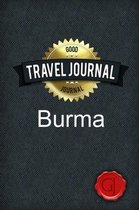 Travel Journal Burma
