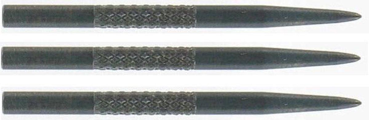 Bull's Knurled Grip Points Black
