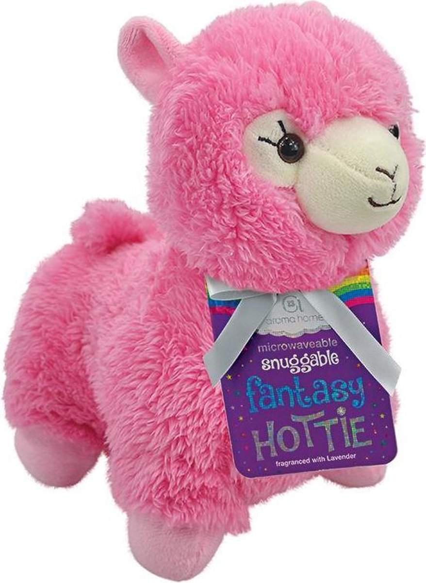 Goedkoopste Aroma Home Pink Lama Warmteknuffel