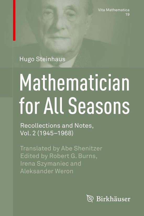 Vita Mathematica 19 - Mathematician for All Seasons - cover
