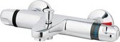 Thermostatische bad en douche mengkraan chroom