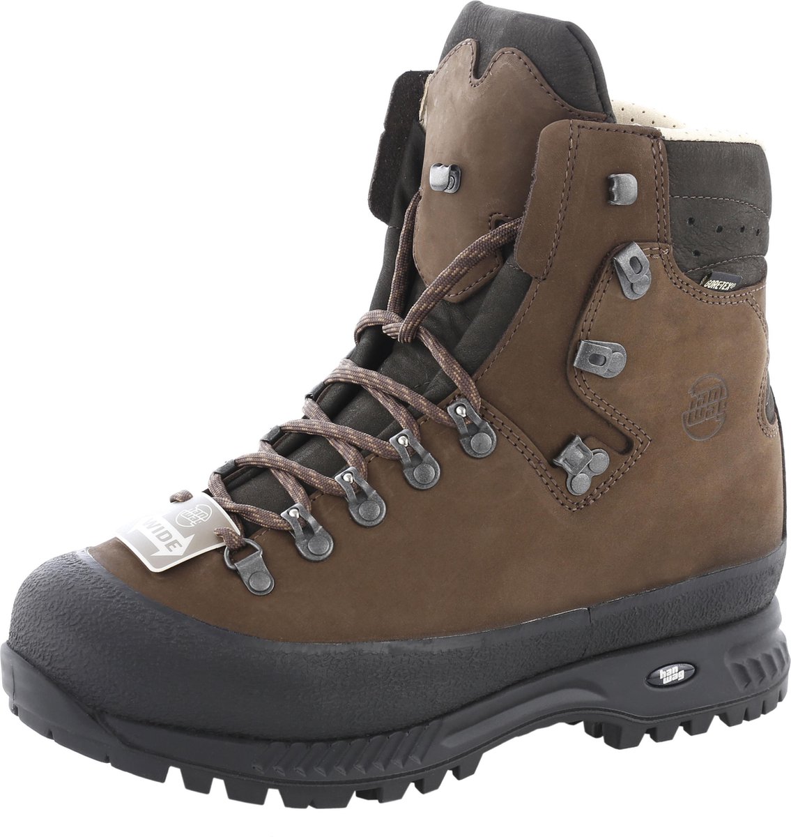 Hanwag Alaska Wide GTX Wandelschoenen Heren Erde 43 Bruin