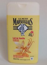 Le Petit Marseillais Douche Crème - 4 flacons vanille-melk - 400 ml