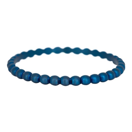 IXXXi JEWELRY - Vulring - Bolletjes ring - Blauw - 2mm