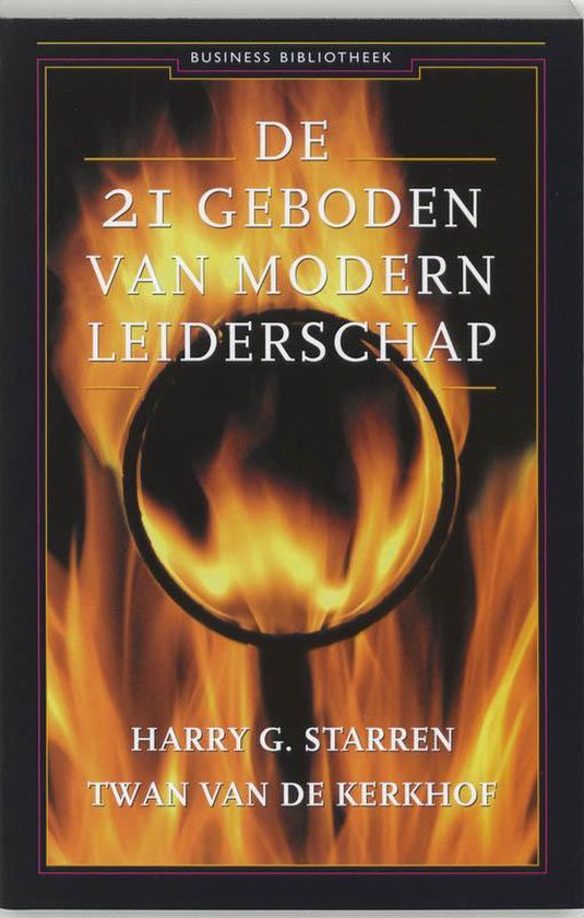 Cover van het boek 'De 21 geboden van modern leiderschap' van Harry G. Starren en Twan van de Kerkhof