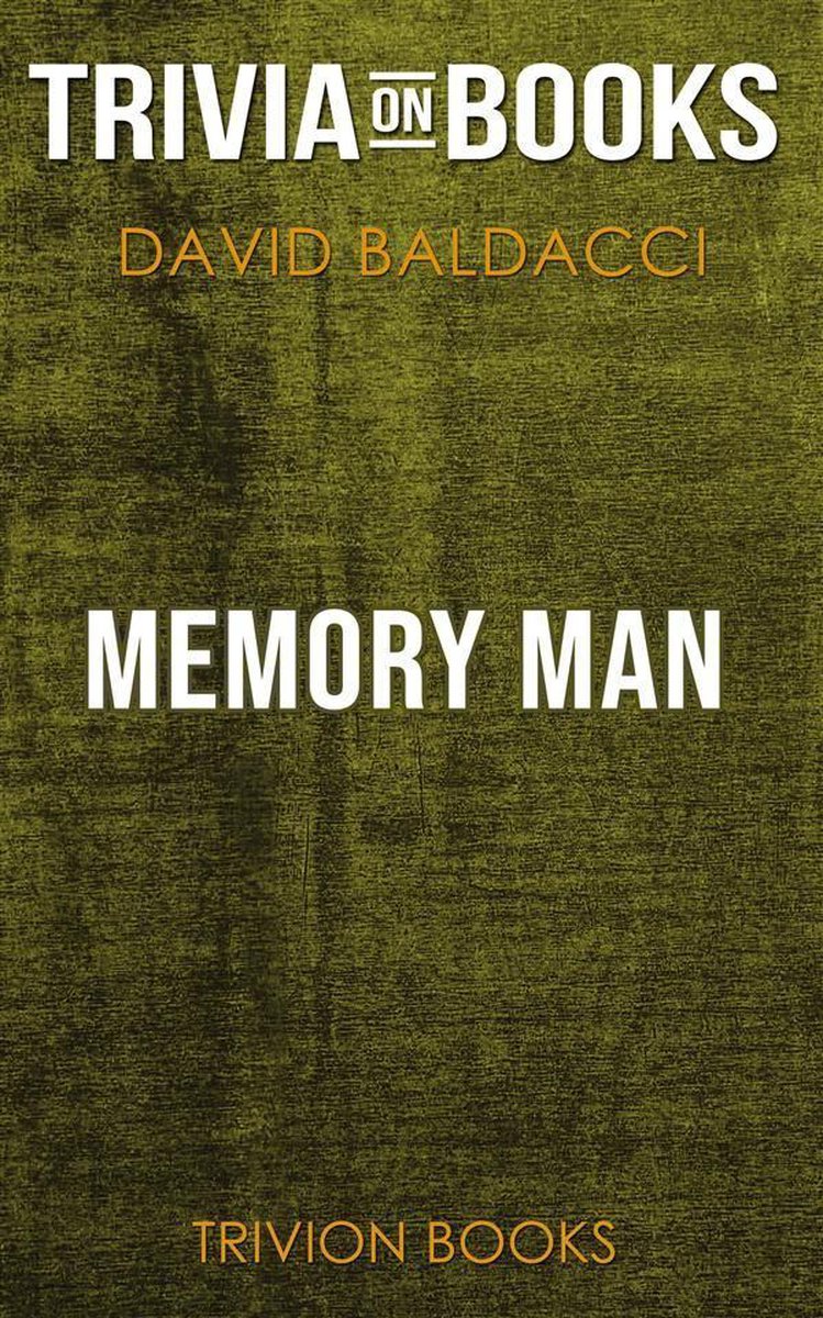 Memory Man by David Baldacci (Trivia-On-Books)