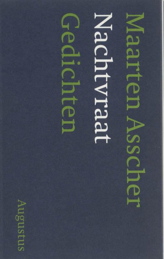 Cover van het boek 'Nachtvraat' van Maarten Asscher