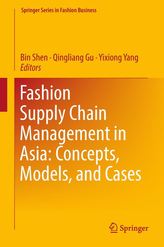 Springer Series in Fashion Business - Fashion Supply Chain M ... - cover