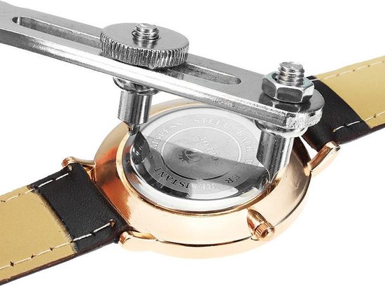 Zilveren Horloge Opener / Horloge kast opener | bol.com