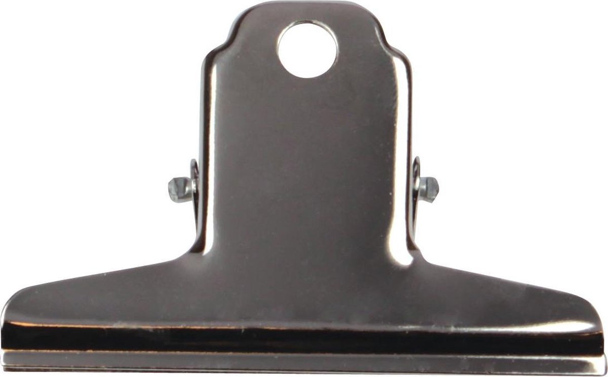 LPC Papierklem Spring clip - zilver - 76 mm -10 stuks