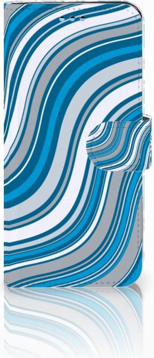 Samsung Galaxy S9 Telefoon Hoesje Waves Blue
