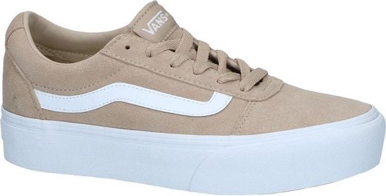 Vans Ward Platform Sneakers Dames - Maat 36 - (Suede) Humus | Bestel nu!