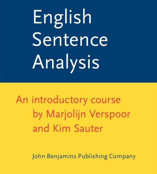 English Sentence Analysis - cover