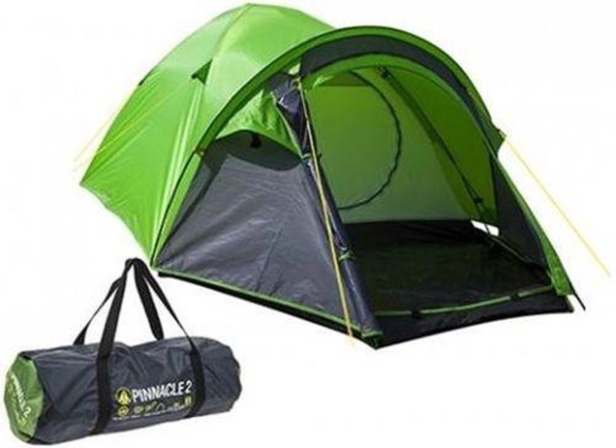 bol.com | Summit Pinnacle Dome Tent 160 X 210 X 120 Cm - Groen - 2 Persoons