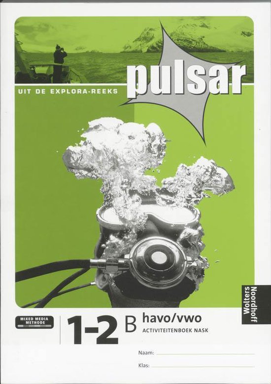 Omslag van Pulsar / 1-2 B havo/vwo / deel Activiteitenboek nask