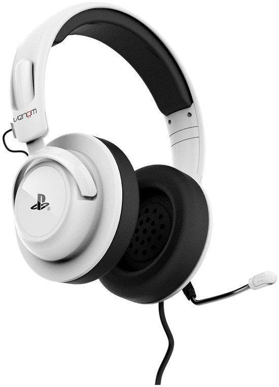 Venom Vibration Wired Stereo Gaming Headset - Wit (PS3 + PS4) | bol