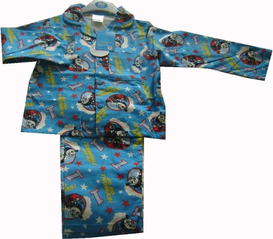versterking Specialiseren Soepel Flanellen pyjama van Thomas de Trein maat 86/92 | bol.com