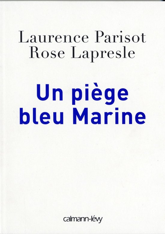 Un piège bleu Marine - cover