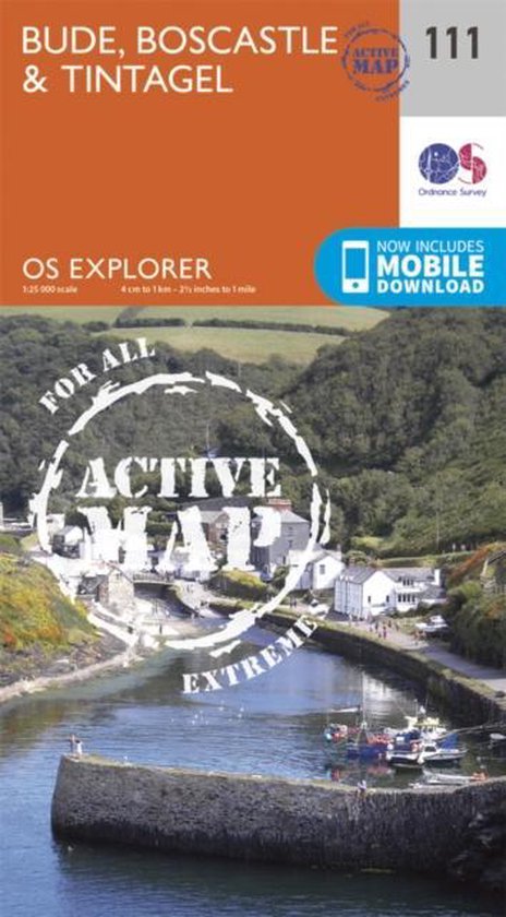 EXP ACT 111 Bude Boscastle & Tintagel - cover