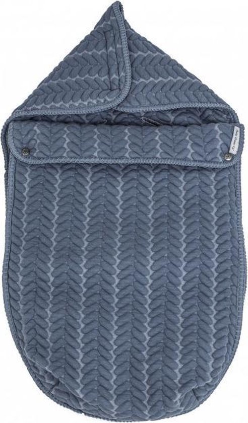 Baby Anne-Cy Butterfly Cable Voetenzak Jeans Blue | bol.com