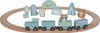 foto van Little Dutch Houten Treinbaan Adventure Blue