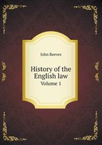 History of the English law Volume 1