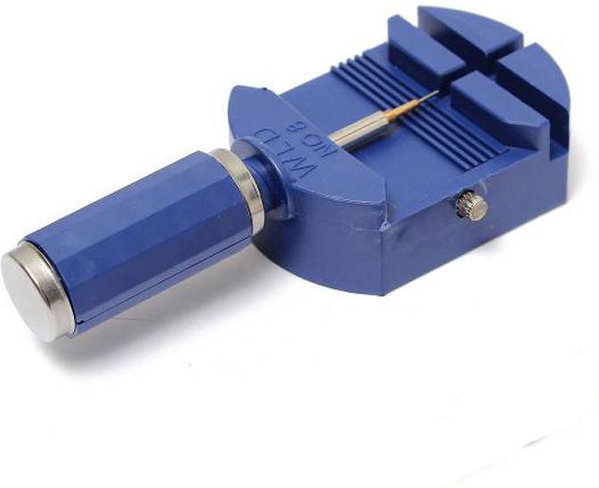 Horloge gereedschap - Horloge band inkorter - Blauw