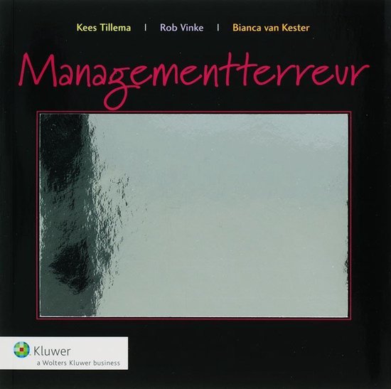 Cover van het boek 'Managementterreur' van R.H.W. Vinke en K. Tillema