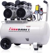 Pneukraft stille luchtcompressor 50L 1500W - Olievrij - 8 BAR