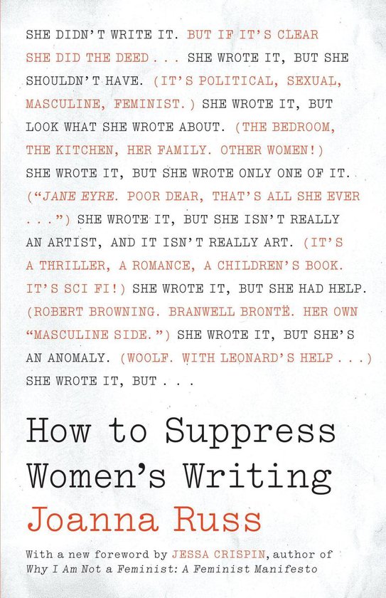 How to Suppress Women's Writing - cover