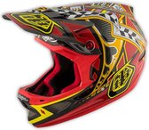 Troy Lee Designs D3 Downhill helm Mips Longshot rood/zwart Hoofdomtrek S / 54-55cm
