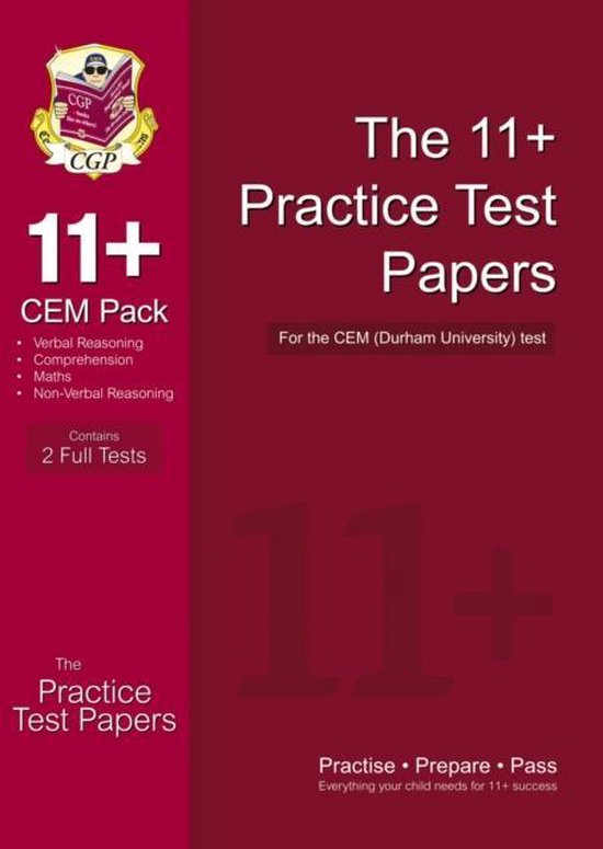 11+ Practice Papers for the CEM Test - Pack 1 - cover