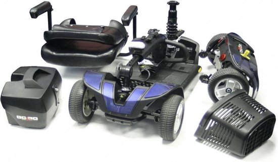 Pride scootmobiel opvouwbaar Go-Go Elite Traveller Sport 4 wiel