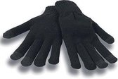 Touchscreen handschoenen zwart voor volwassenen L/XL