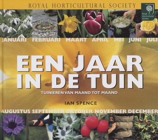 Cover van het boek 'Een jaar in de tuin' van Ian Spence