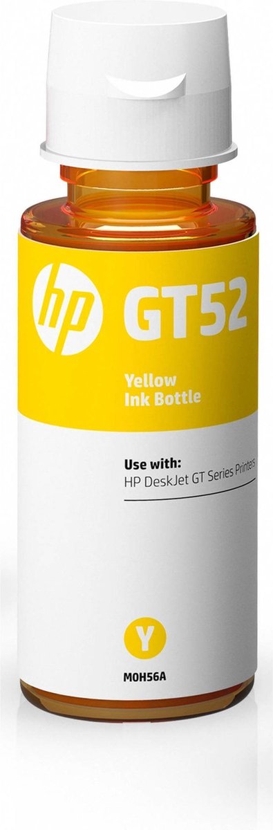 HP GT52 Geel Inktcartridge Geel