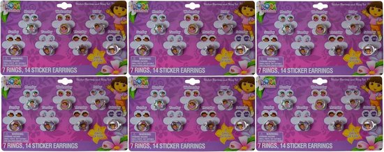 Dora Explorer uitdeelcadeautjes - traktatie cadeautjes | 6 sets | bol.com