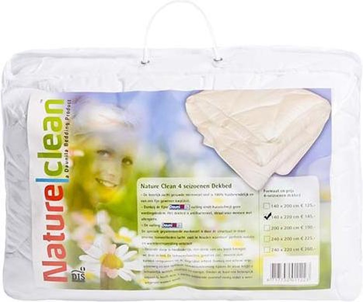 Zydante Swisstech - 4 seizoenen dekbed - 240x200 m. - Dauni-fill - huidvriendelijk - anti-allergie