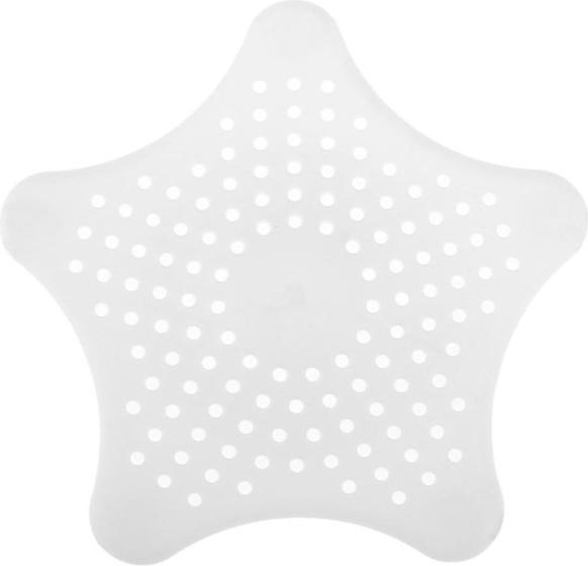 Goedkoopste Gootsteen zeefje zeester - KELERINO. - Wit