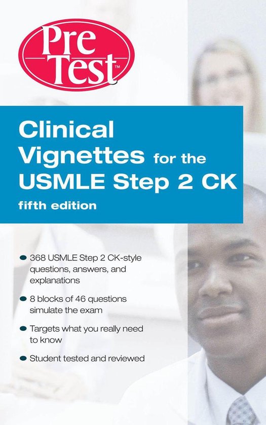 Clinical Vignettes for the Usmle Step 2 Ck Pretest Self-Asse ... - cover