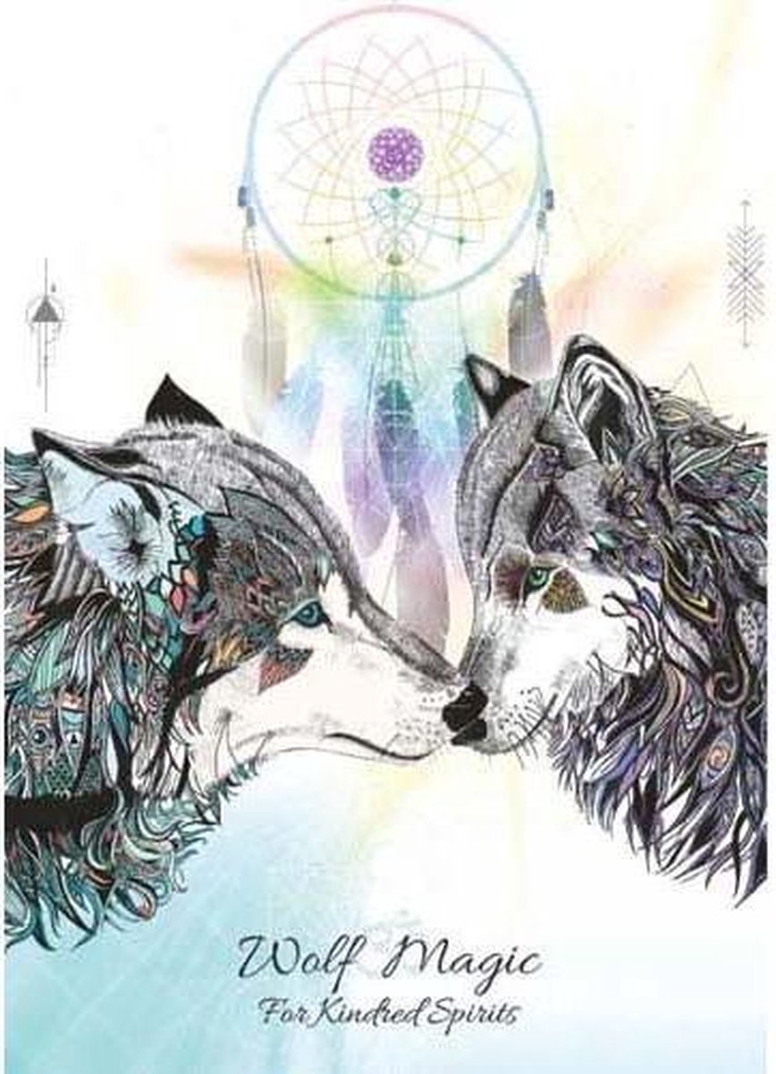 Karin Roberts Wenskaart Wolf Magic
