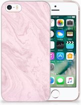 iPhone SE | 5S TPU Hoesje Marble Pink