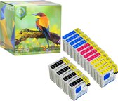 Ink Hero - 16 Pack - Inktcartridge / Alternatief voor de HP 88 88XL C9385AE C9396AE C9391AE C9392AE C9388AE C9393AE Officejet Pro 550 K5400 K5400dn K5400dtn K5400dtwn K5400n K550 K550dt K550d