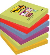 Post-it® Super Sticky Notes, Kleurenset Marrakesh - 6 stuks