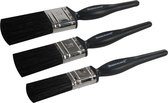 Silverline Premie verfkwasten set, 3-delig