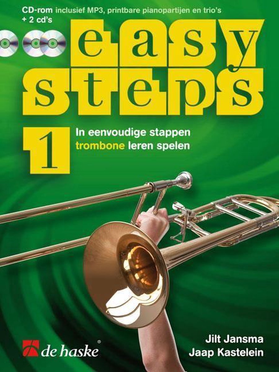 Easy Steps 1 trombone, Jaap Kastelein | 9790035200230 | Boeken | bol.com