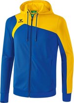 Erima Club 1900 2.0 Trainingsjack met Capuchon New Royal-Geel Maat 2XL