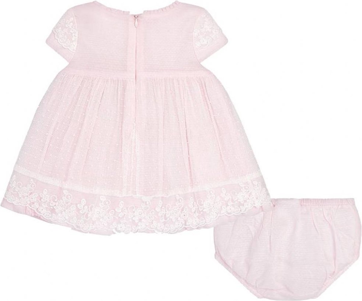 Roze kanten baby jurkje van Mayoral | bol